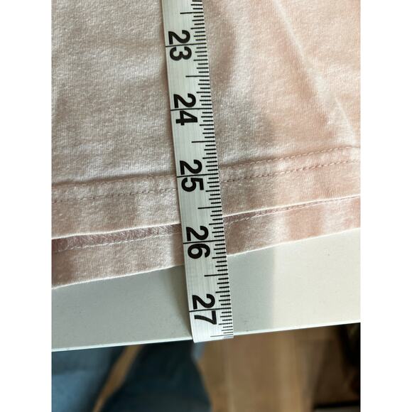 Hollister 100% Cotton Men's T-Shirt Blush Pink Size Large Causal Crew Neck - Picture 6 of 6